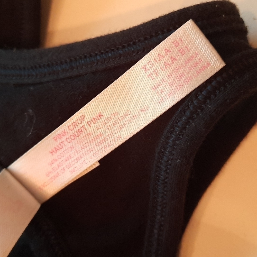 Victoria's Secret Pink St Patricks Day shamrock sports bra extra small - Picture 6 of 9